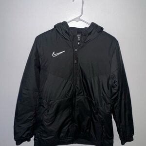 Nike Black Full-Zip Hooded Jacket